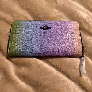 Coach Multicolor Gradient Wallet